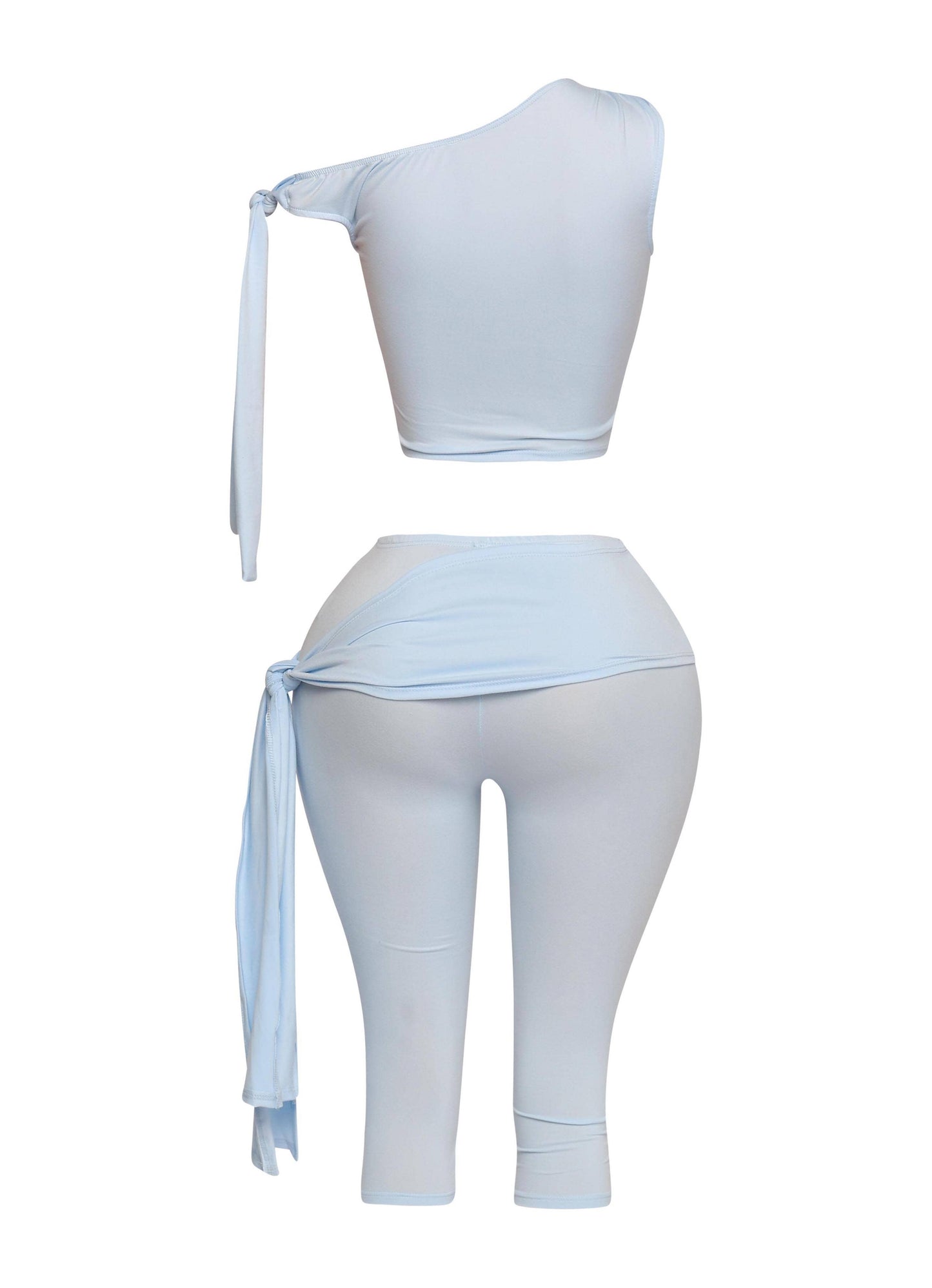 All tied up set: BABY PINK / S