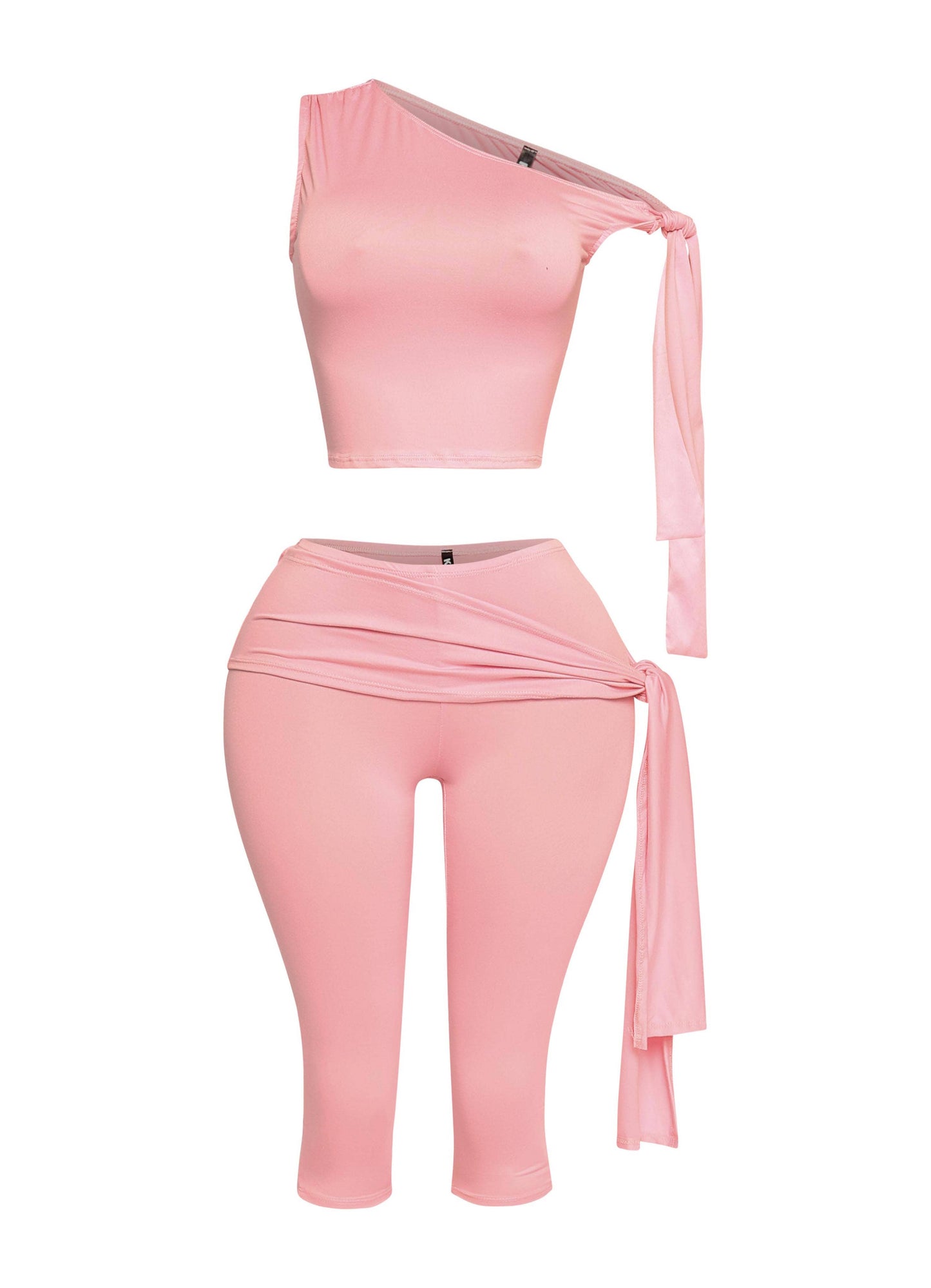 All tied up set: BABY PINK / S