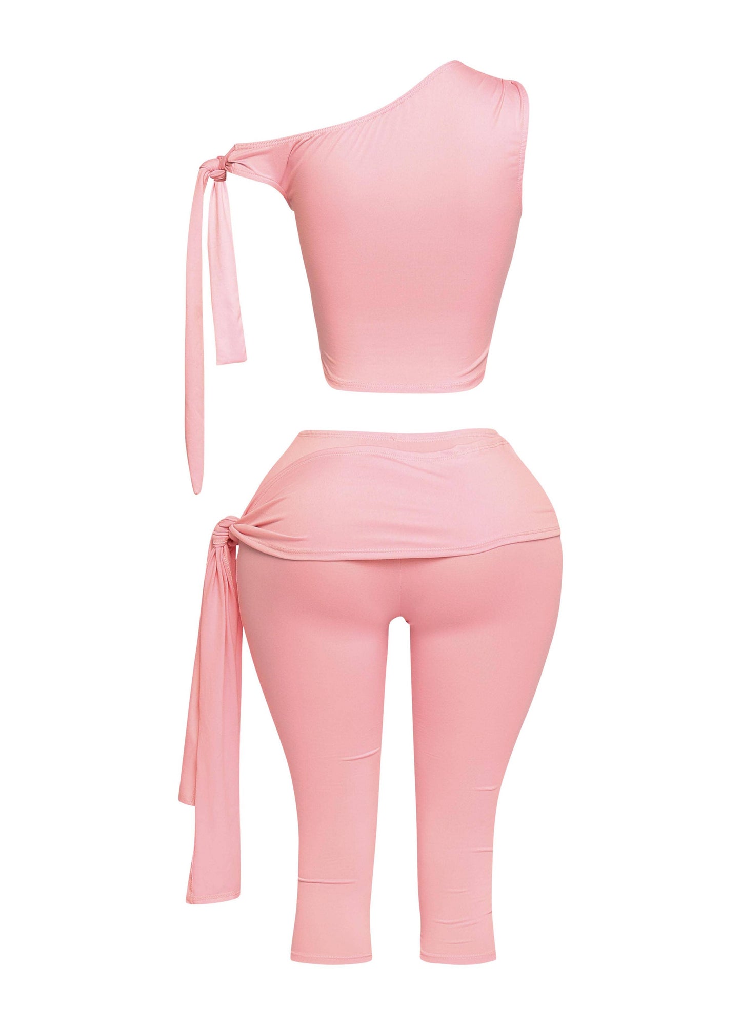 All tied up set: BABY PINK / S